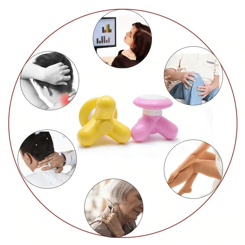 Mini portable massager handled full body massage relaxation - Prozone
