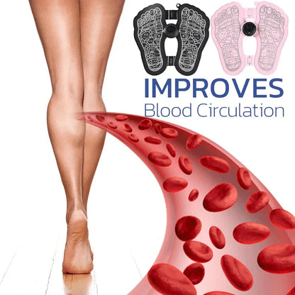 Foldable electric ems foot massager pad - Prozone
