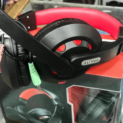 A5 computer stereo headphone dual pin wire headset with stick mic - Prozone