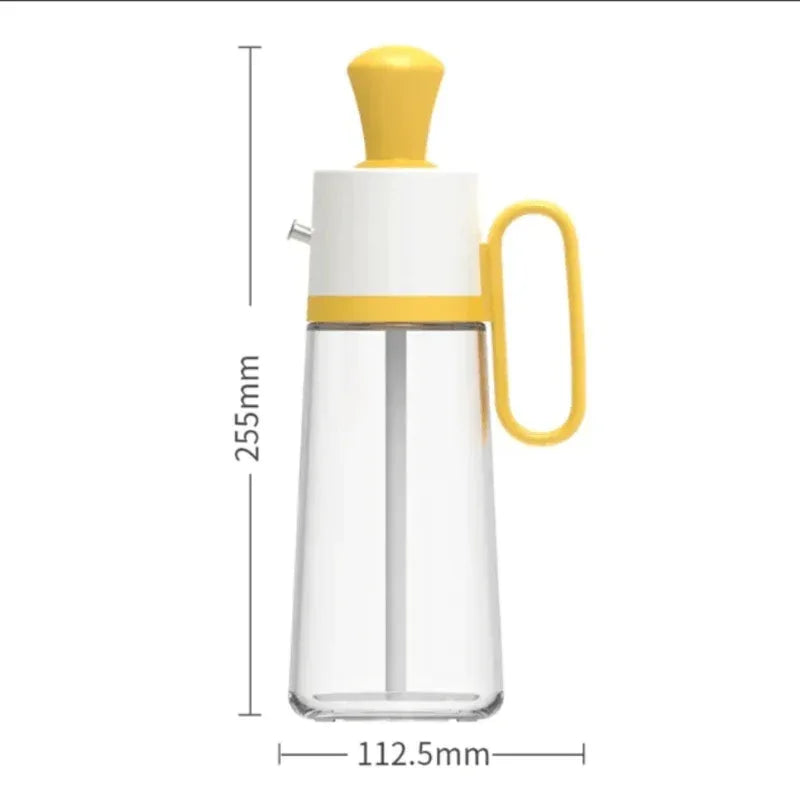 Seasoning oil bottle with silicon brush 630ml - Prozone