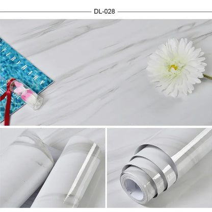 Marble mural pvc waterproof vinyl self-adhesive stickers - Prozone