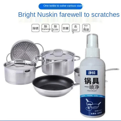 Kitchen pots and utensils black scale cleaning agent - Prozone