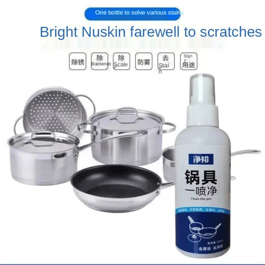 Kitchen pots and utensils black scale cleaning agent - Prozone