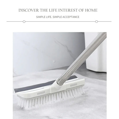 2 in 1 floor cleaning sweeper mop brush - Prozone
