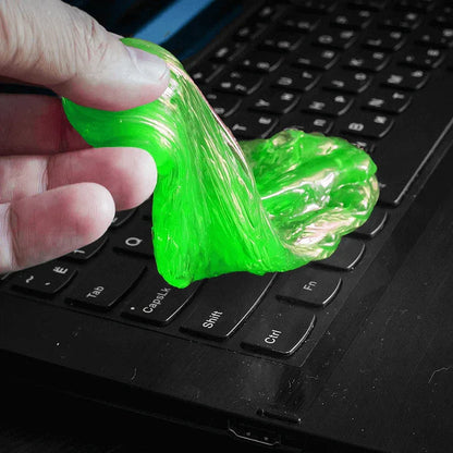 Pack of 4 reusable dust dirt keyboard cleaning putty for your pc - Prozone