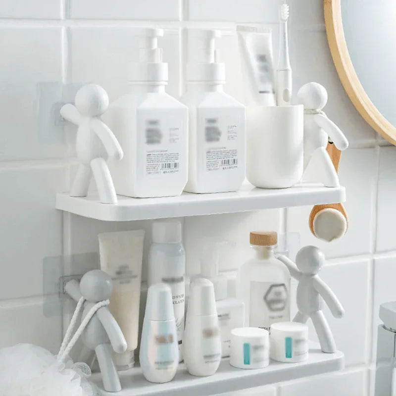Self-adhesive character wall shelf - Prozone