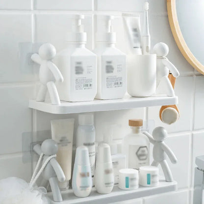 Self-adhesive character wall shelf - Prozone