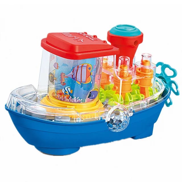 Battery operated ship with light sounds - Prozone