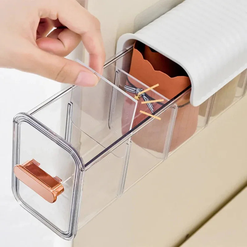 Wall mounted storage box underwear panties organizer - Prozone