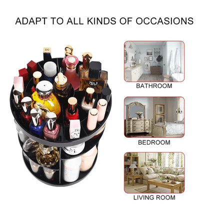 360 degree spinning makeup organizer - Prozone