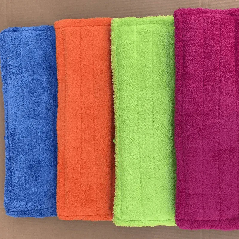 4 pcs home cleaning pad mop head coral velvet - Prozone