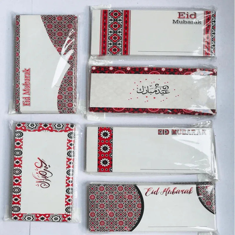 Eidi envelop ajrak design pack of 20 - Prozone