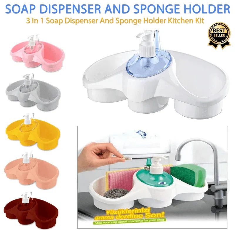 Soap dispensing sponge holder - Prozone