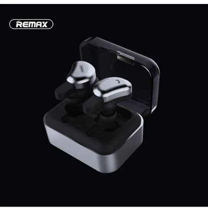 Remax bluetooth earphone, wireless headset + charging dock - Prozone