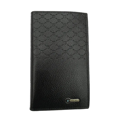Luxury men utra-thin long wallet woven pattern - Prozone