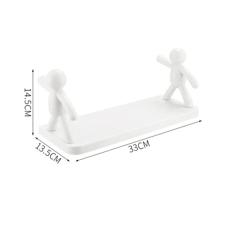 Self-adhesive character wall shelf - Prozone