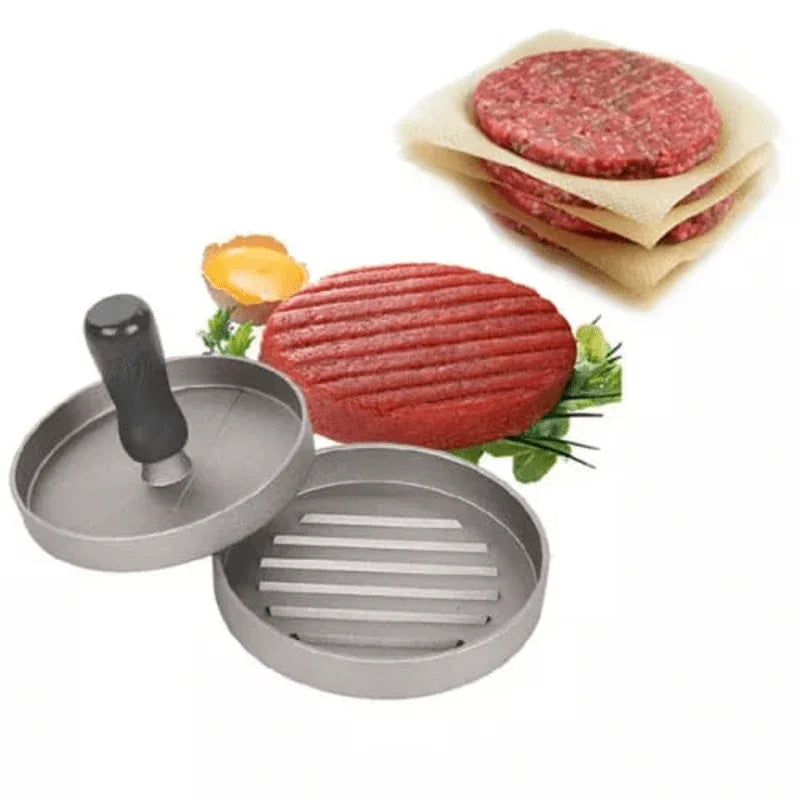 Burger press non stick aluminum patty mold - Prozone