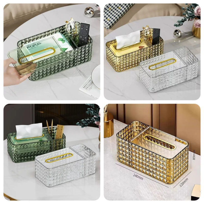Fancy crystal tissue box - Prozone