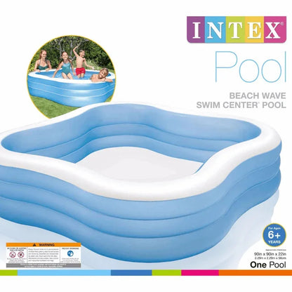 90″ x 90″ x 22″ family inflatable swimming pool - Prozone