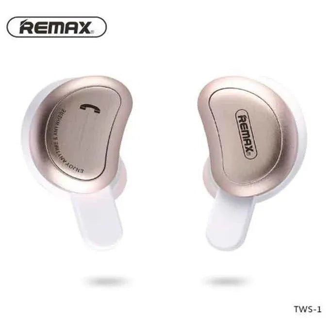 Remax bluetooth earphone, wireless headset + charging dock - Prozone