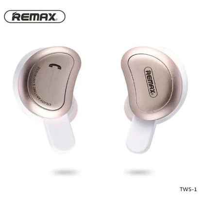 Remax bluetooth earphone, wireless headset + charging dock - Prozone