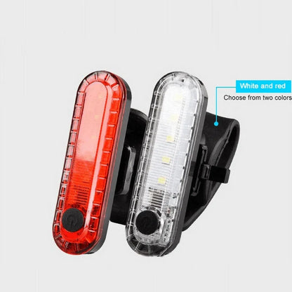 Rechargeable waterproof bicycle waring rear tail light - Prozone