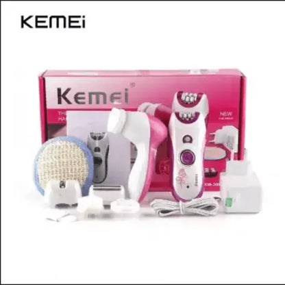 Kemei km-3066 6 in 1 rechargeable epilator - Prozone