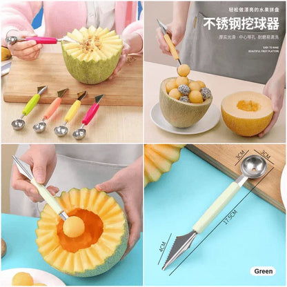 2 pcs multifunctional fruit spoon and cutter - Prozone