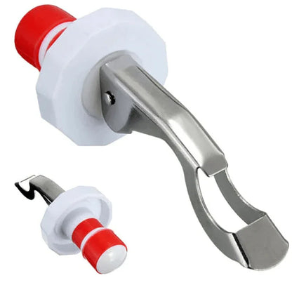 Multi-function stainless bottle opener silicone stopper - Prozone