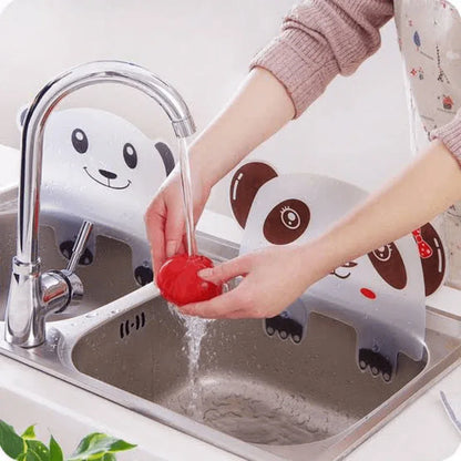 2 pcs silicone sink water guard with suction cups - Prozone