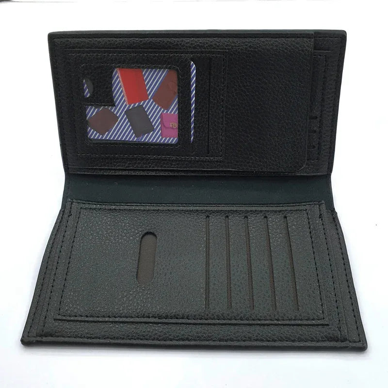 Luxury men utra-thin long wallet woven pattern - Prozone