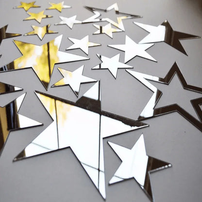 24 pcs stars acrylic wall sticker - Prozone