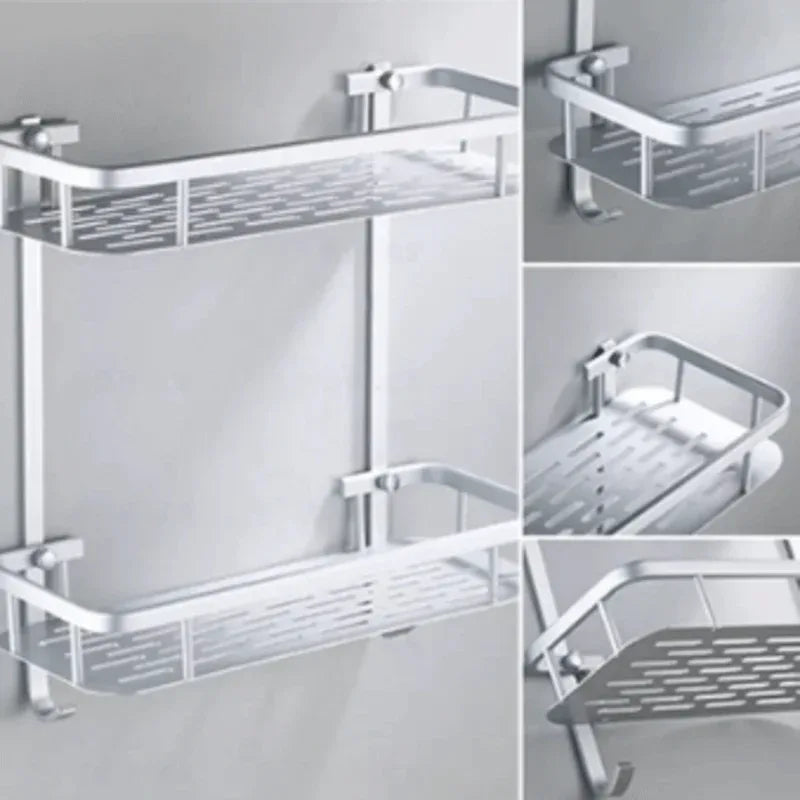 Aluminum wall mounted 2 layer shelf - Prozone