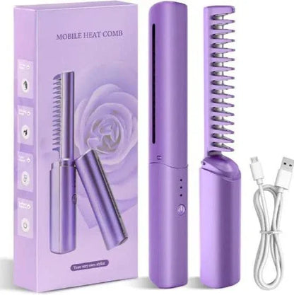 Wireless professional hair straightener curler - Prozone