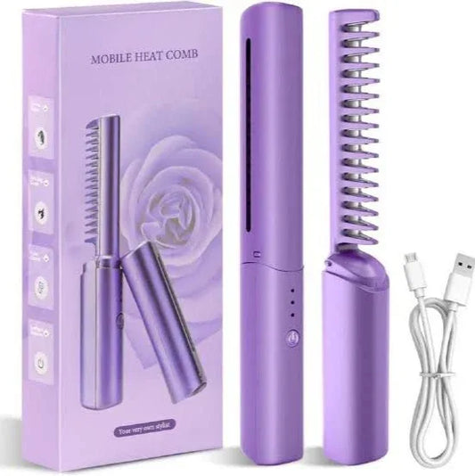 Wireless professional hair straightener curler - Prozone