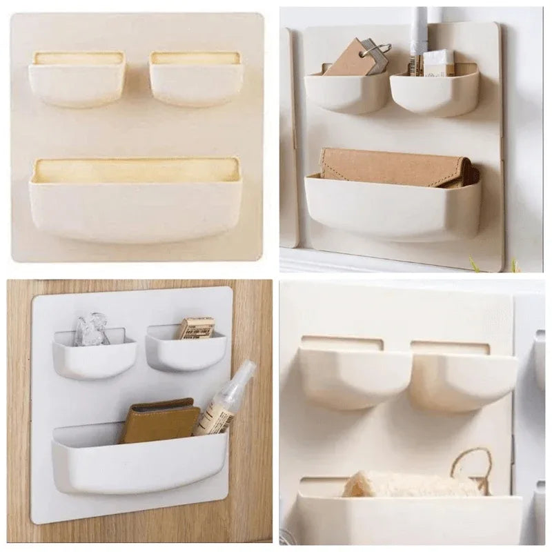 Wall rack sticky plastic holder - Prozone