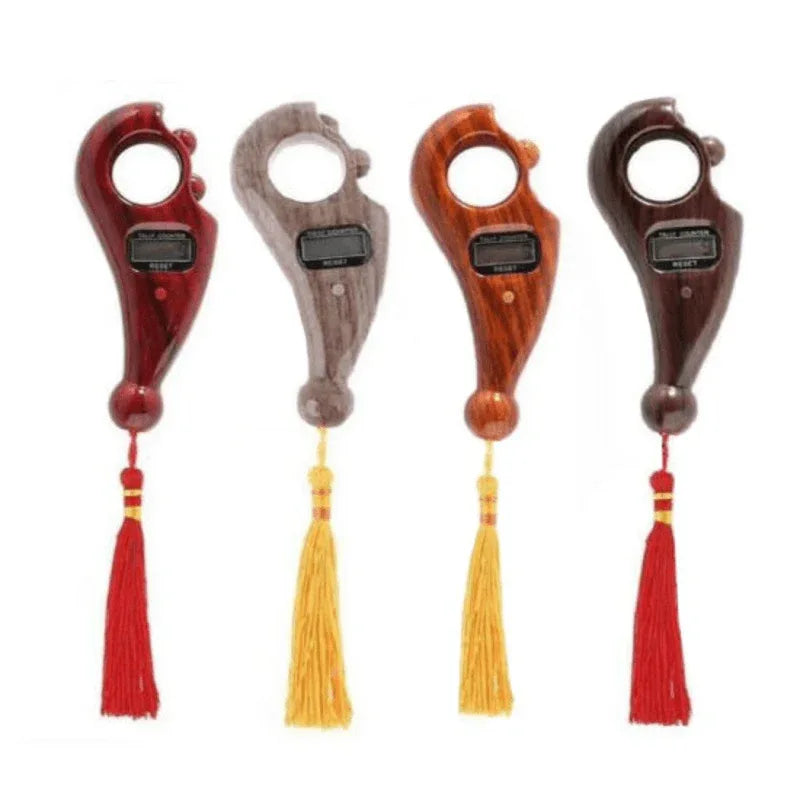Digital tasbeeh wood motif - Prozone