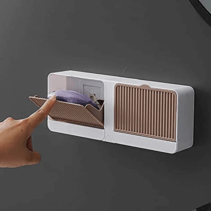 Wall mounted double sided soap box - Prozone