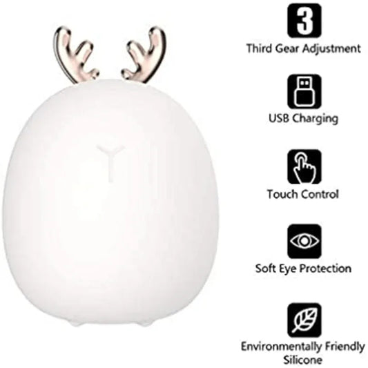 Cartoon cute deer night light - Prozone