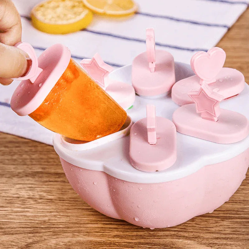 Silicone ice cream mold ice with sticks - Prozone