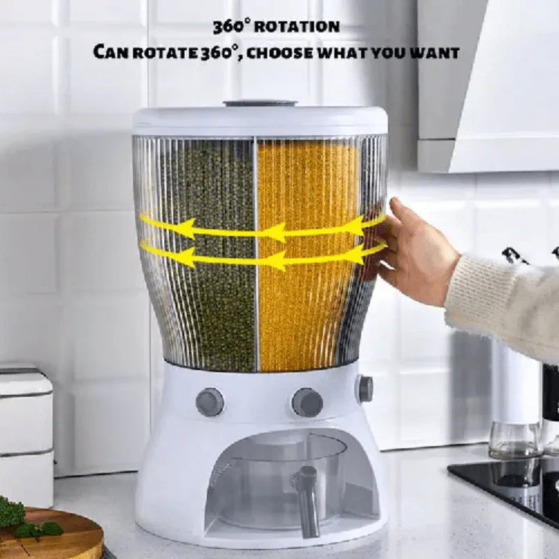 20kg multifunctional rotating food storage box - Prozone