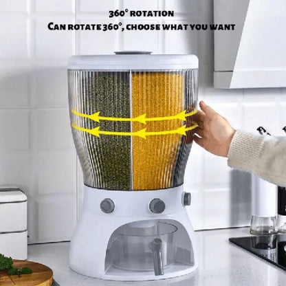 20kg multifunctional rotating food storage box - Prozone