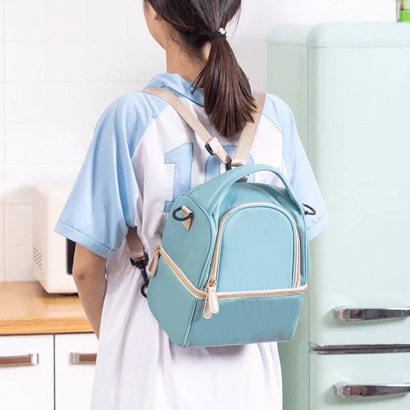 Double layer picnic camping food carrier bag - Prozone