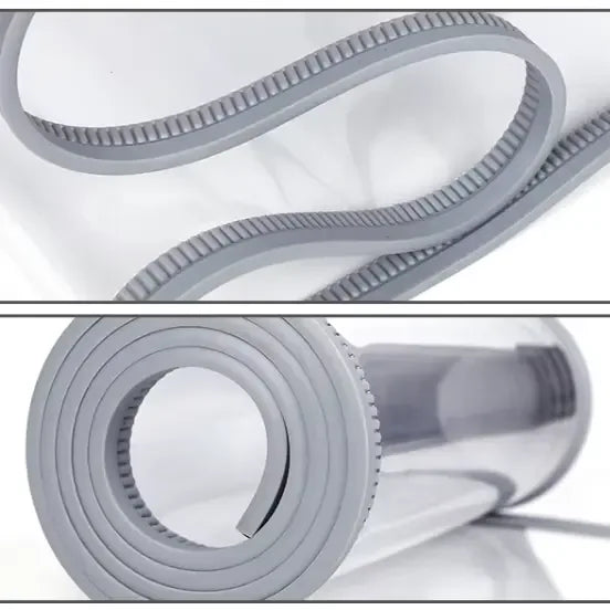 2 PCs AC Cooling Door Curtain, (1 Meter*2 Meter)Air Tight Cooling Proof, Windproof, sound proof, dustproof, Magnetic Self-Adhesive PVC Transparent Soft Curtain - Prozone