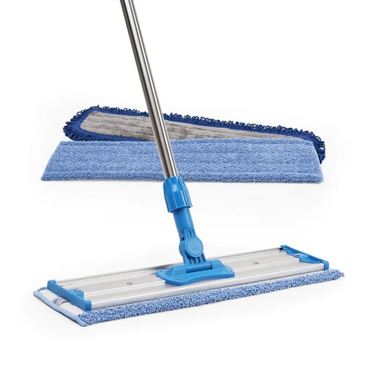 Spray mop hand free self wringing microfiber flat floor mop kit - Prozone