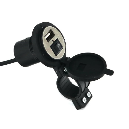 Motorcycle electric bicycle handlebar waterproof phone charger - Prozone