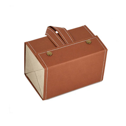 Leather 4 slot sun glasses organizer - Prozone