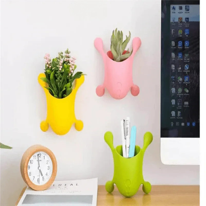 Wall-mounted window vases desk pen holders - Prozone