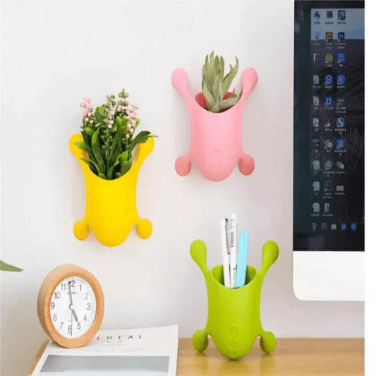 Wall-mounted window vases desk pen holders - Prozone