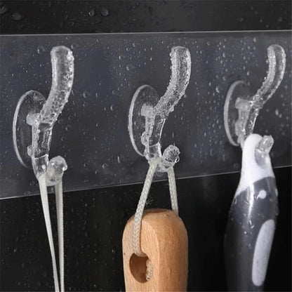 Transparent 5 hook strip - Prozone